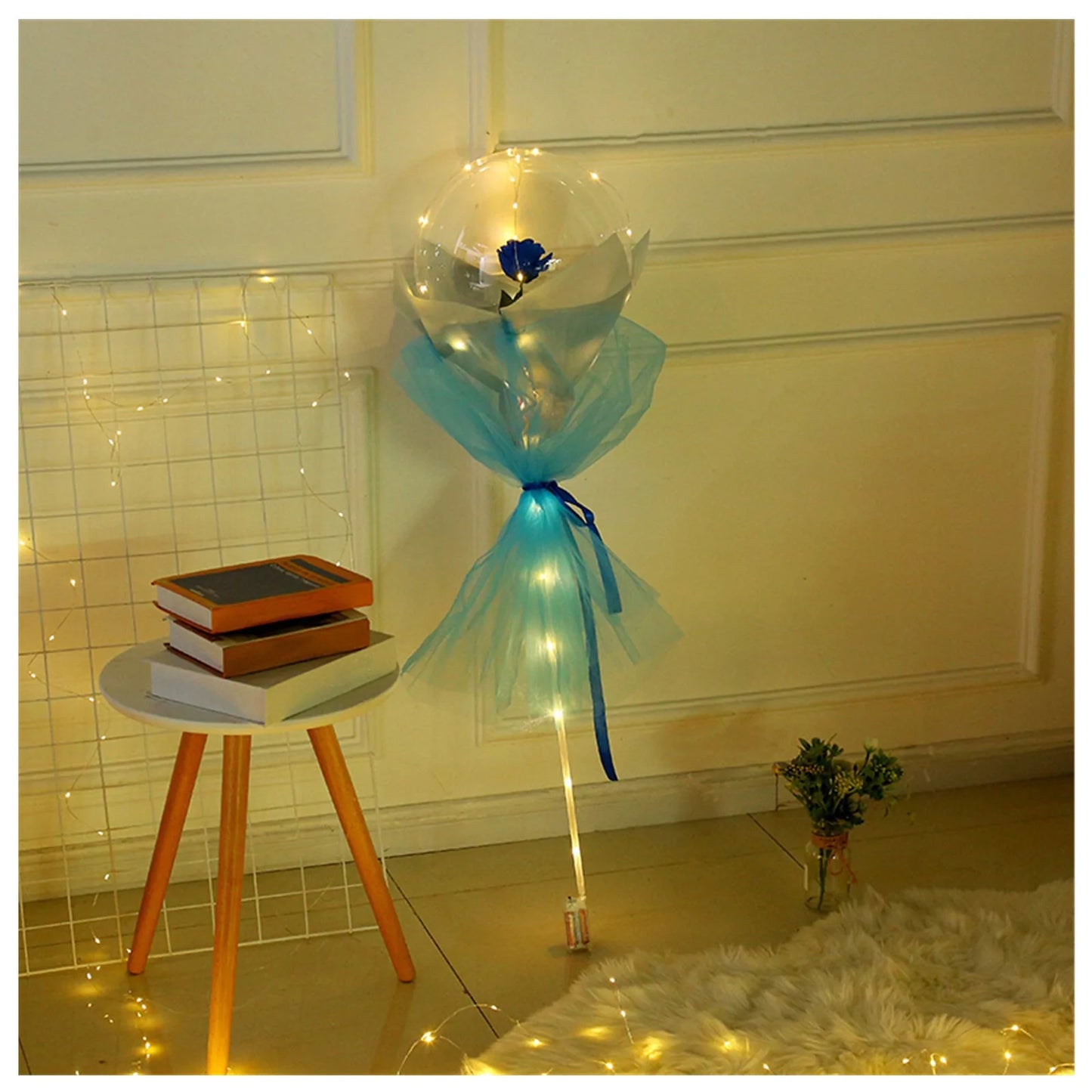 LED Luminous Balloon Rose Bouquet: Perfect for Valentine's Day, birthdays, weddings, and parties
