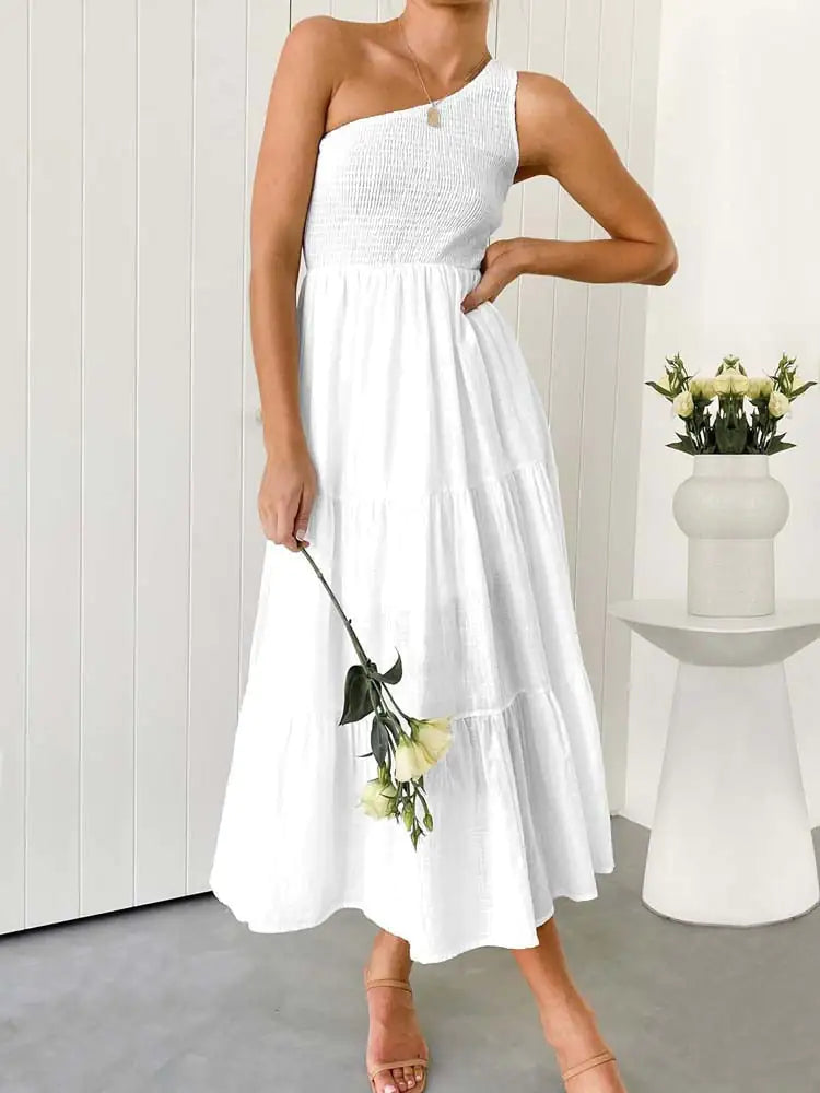 Casual Party Robe Sundress A-line Dress