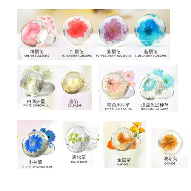 Real Flower Amino Handmade Soap