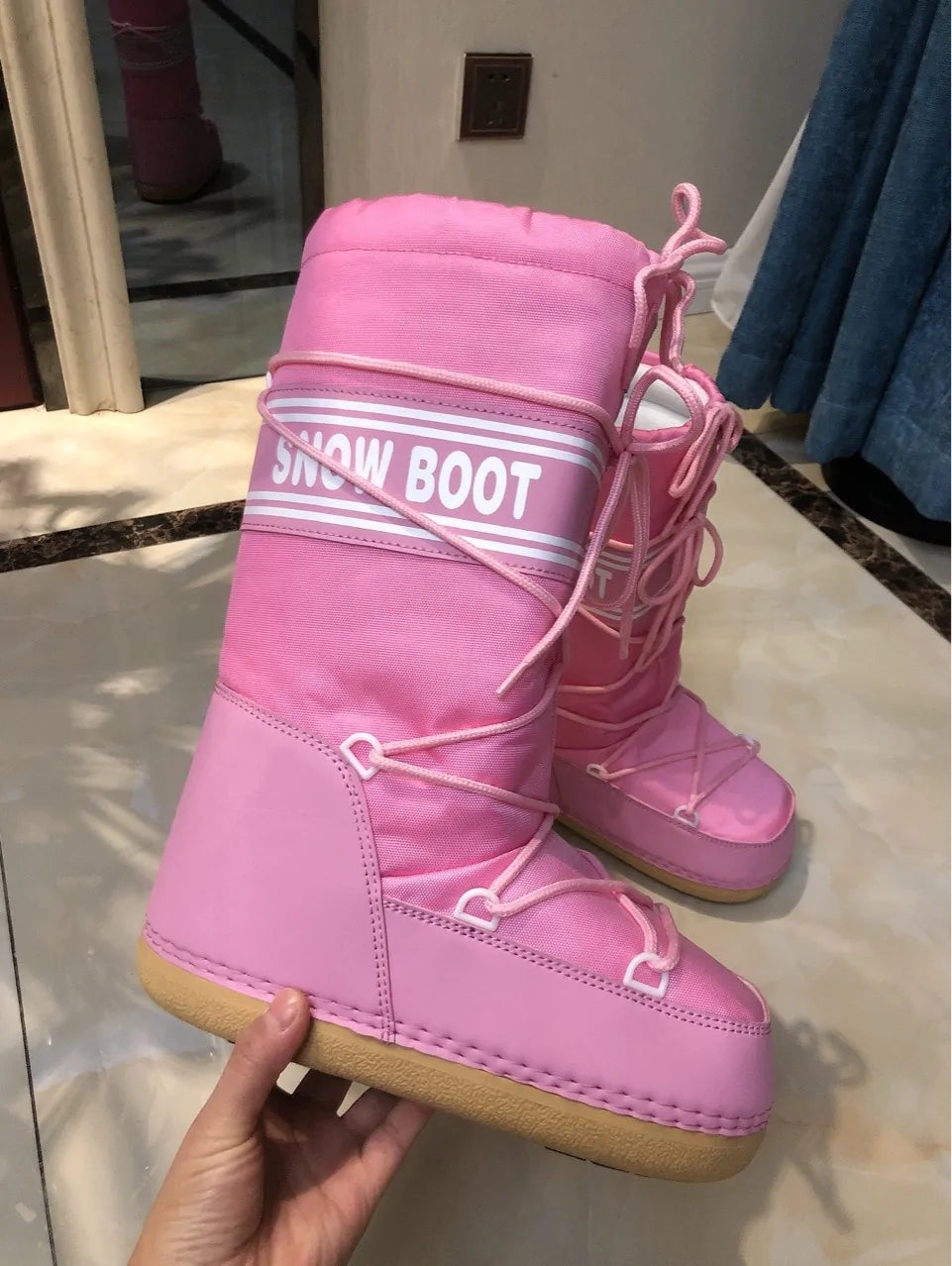 Women Boots Waterproof Winter Shoes