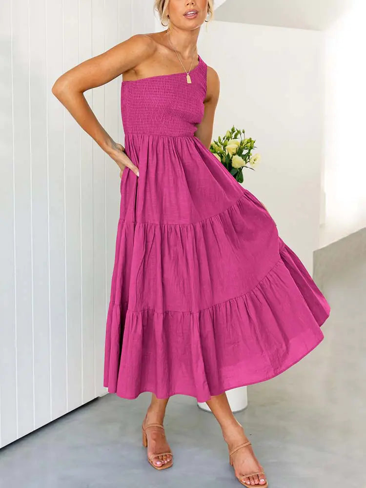 Casual Party Robe Sundress A-line Dress